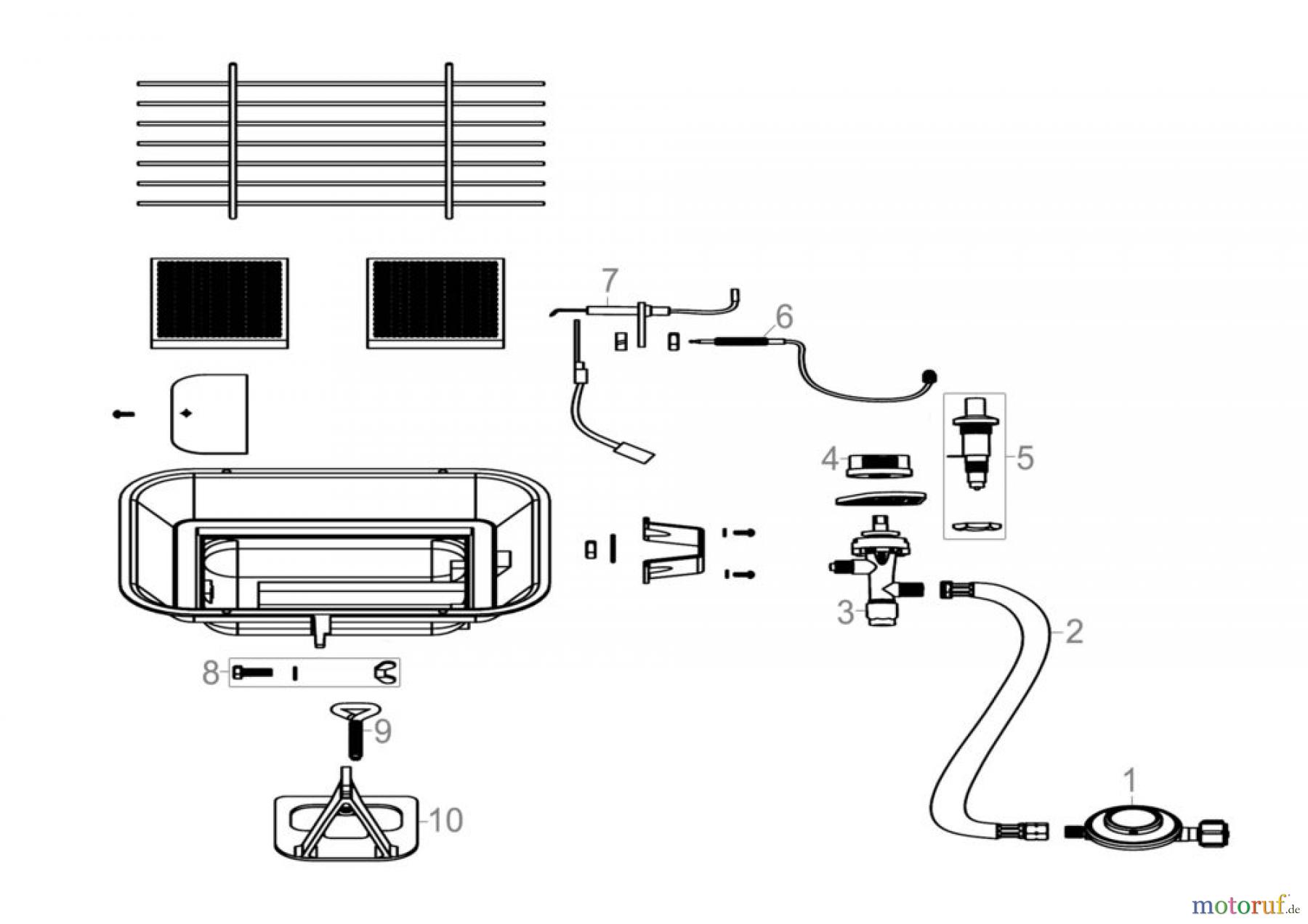  Güde Heizgeräte Gasheizgeräte GASHEIZSTRAHLER GHS 4200 PIEZO - 17306 FSL17306-01