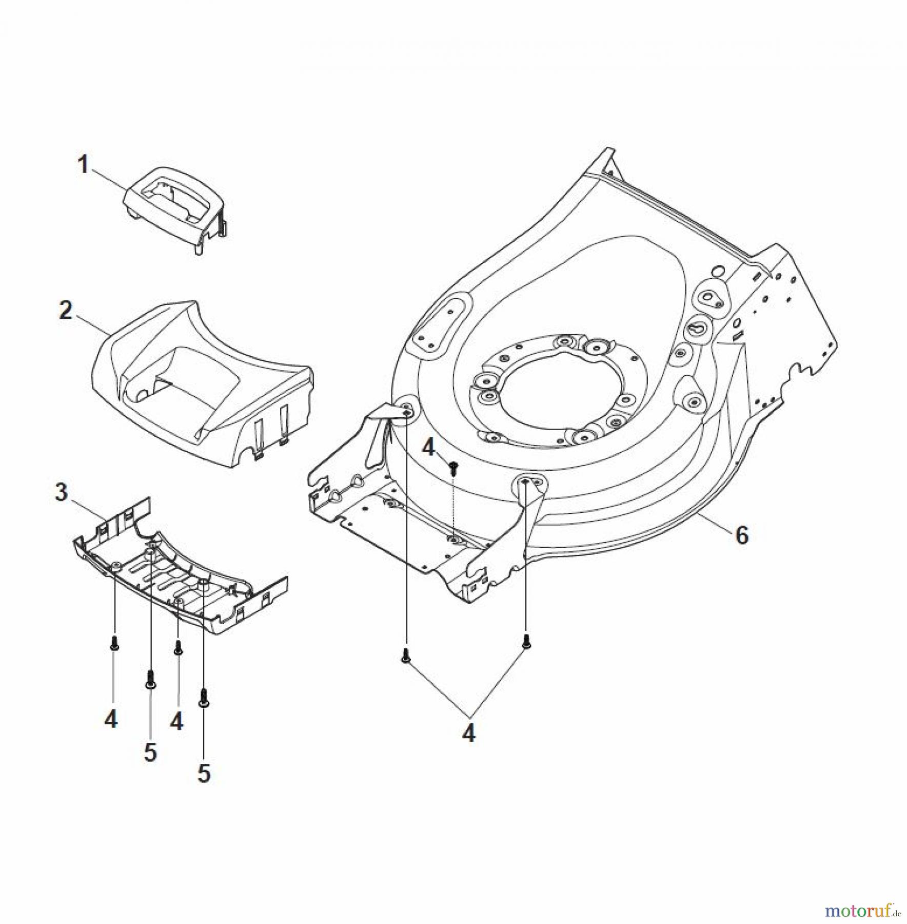  Global Garden Products GGP Rasenmäher Baujahr 2017 Akku 2017 Ohne Antrieb MP1 500 Li 80 Mask