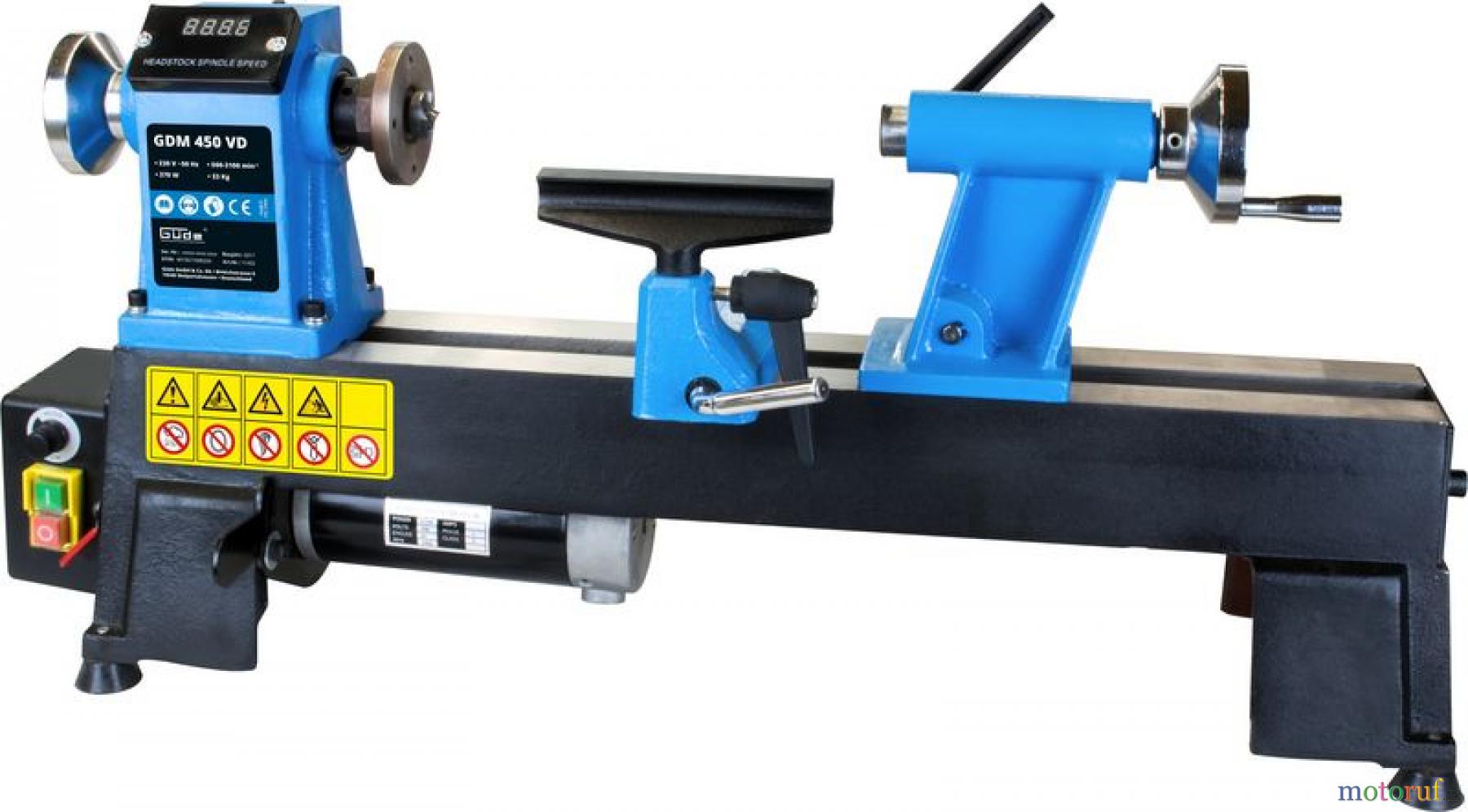 Güde Holzbearbeitung Drechselmaschinen DRECHSELMASCHINE GDM 450 VD - 11432