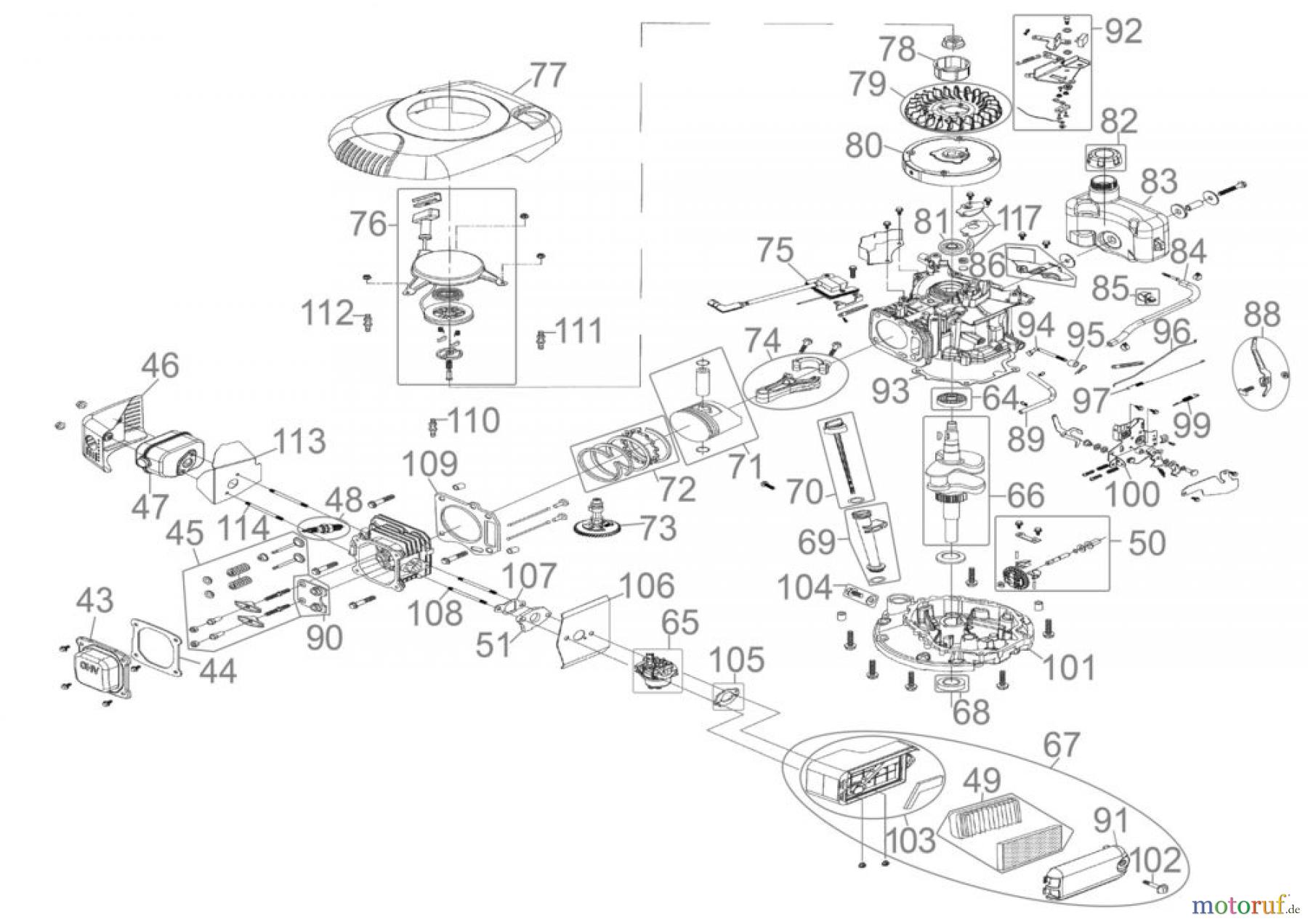  Plus Rasenmäher RASENMÄHER BIG WHEELER TRIKE 565D - 05308 FSL05308-02 Seite 2