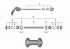 Spareparts HB-T3000 Vorderradnabe