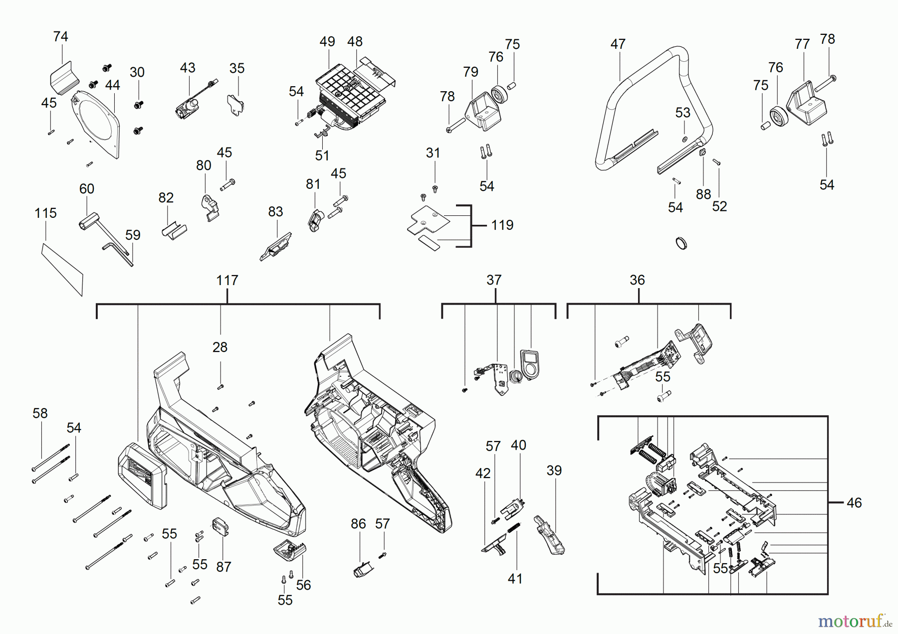  Milwaukee Akku-Geräte Sägen und Trennen Trennschleifer MXF C0S350 Seite 2