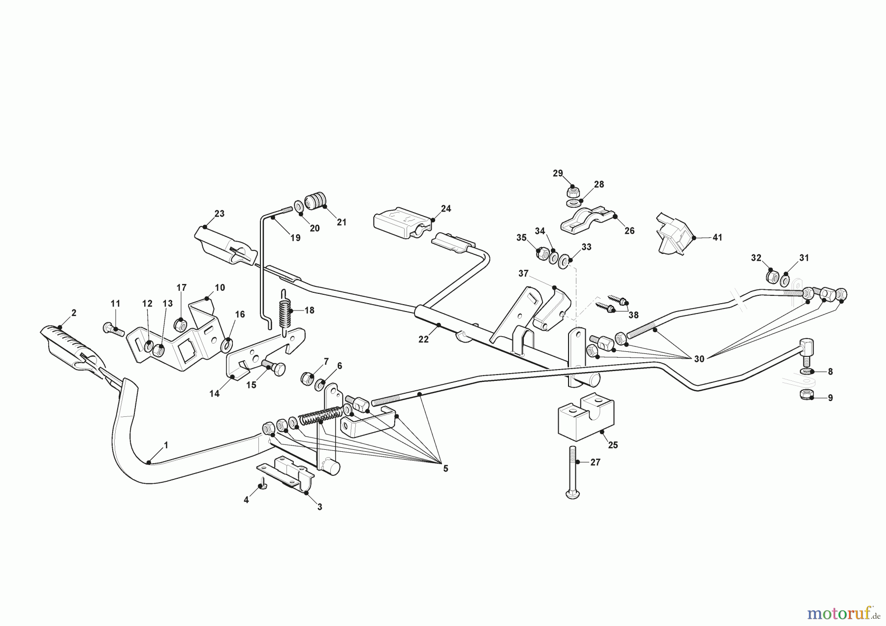  Stiga Aufsitzmäher Baujahr 2024 ESTATE 7122 W (2024) [2T1310481/ST3P] Bremse Und Wechsel Antrieb - Tuff Torq