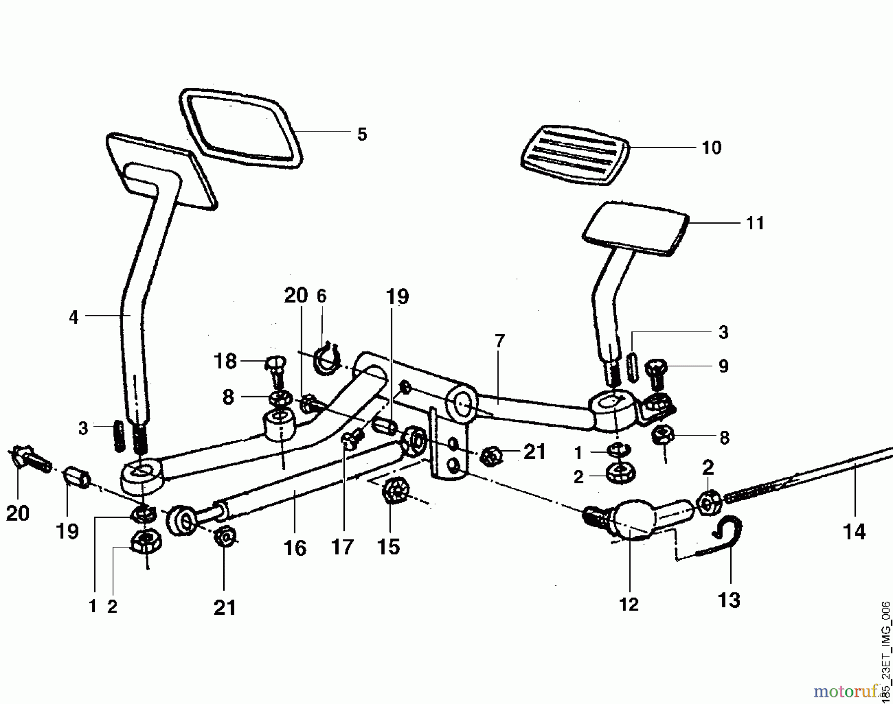 Viking Aufsitzmäher Aufsitzmäher MT 680 F - Schaltung - 1