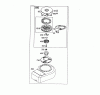 Spareparts Blower housing, Recoil