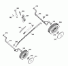 Spareparts Height adjustment, Wheels