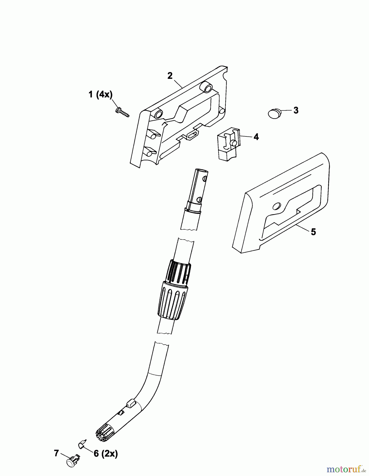 Wolf-Garten Battery shears Accu BS 80 7087686 Series B (2007) Vario handle