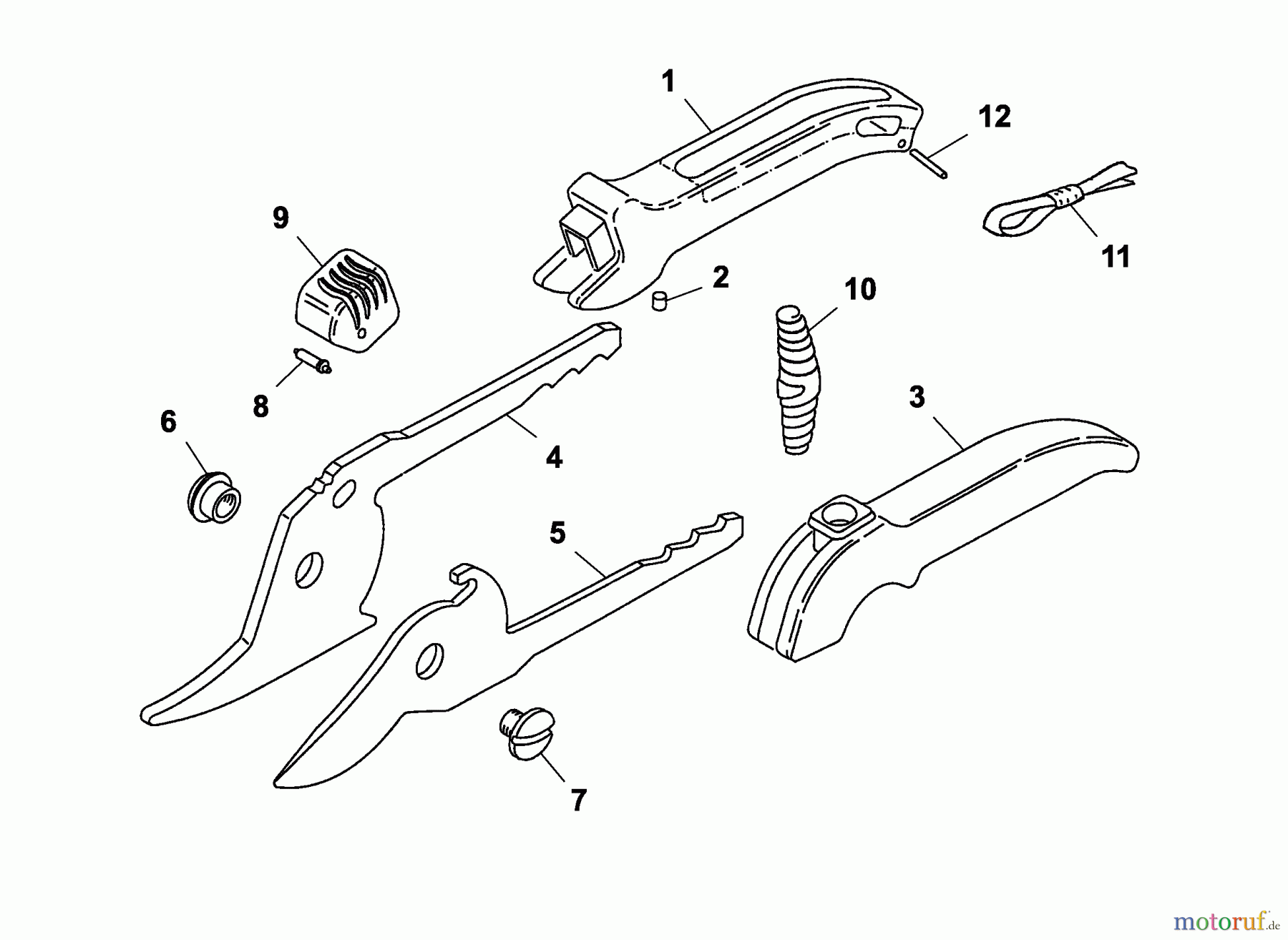  Wolf-Garten Secateurs (Bypass) RR 22 7236000  (2005) Basic machine