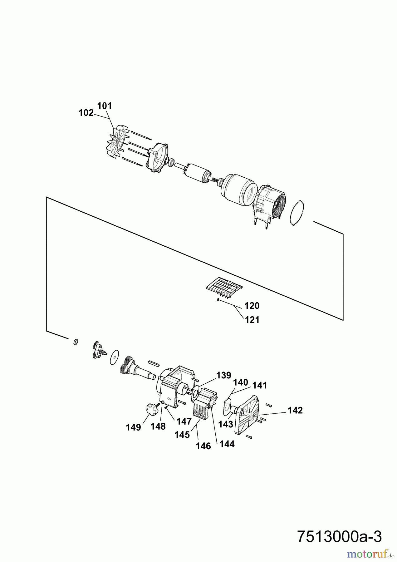  Wolf-Garten Chipper SDL 2500 7513000  (2011) Electric motor