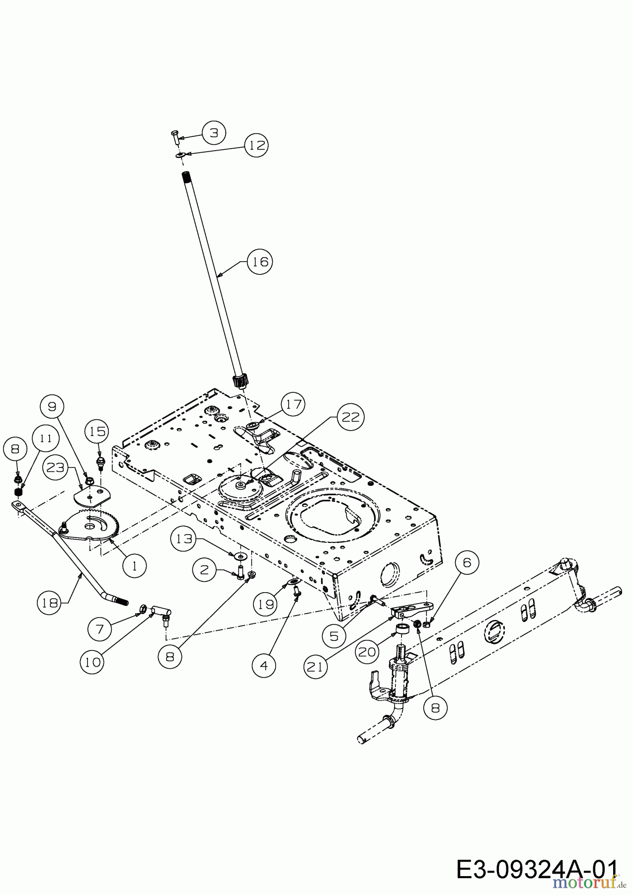  Black Edition Lawn tractors 195-92 H 13B871GE615  (2020) Steering