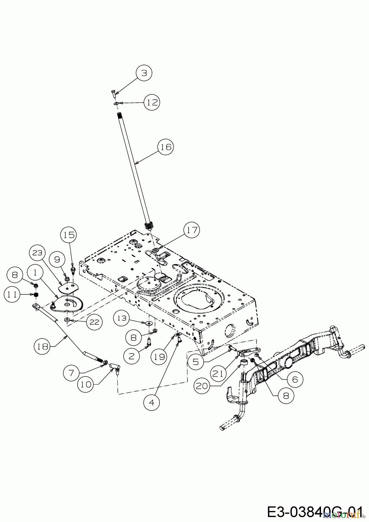  Cub Cadet Lawn tractors LT3 PR105 13HT71DN603  (2020) Steering