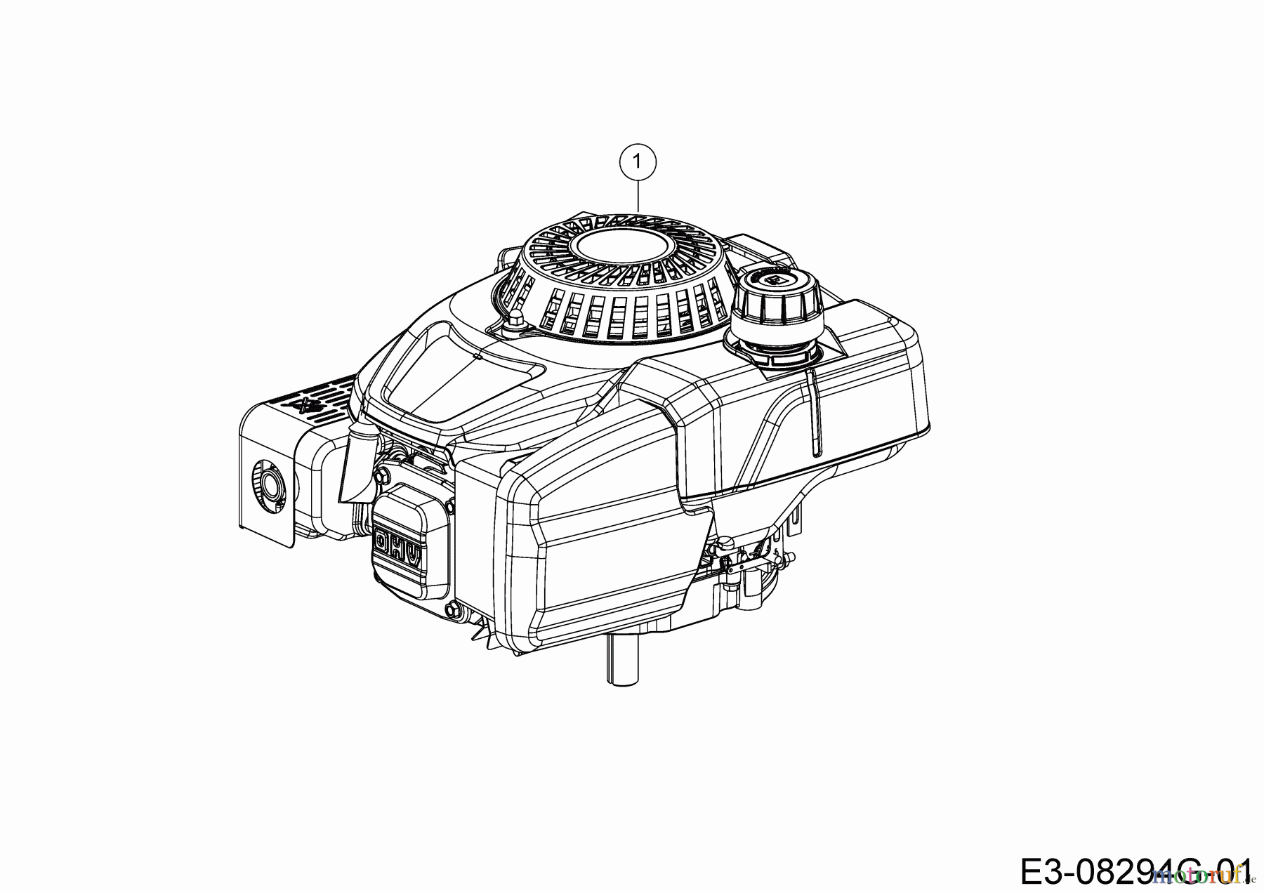  Cub Cadet Lawn tractors LR2 NS76 13B221JD603  (2020) Engine