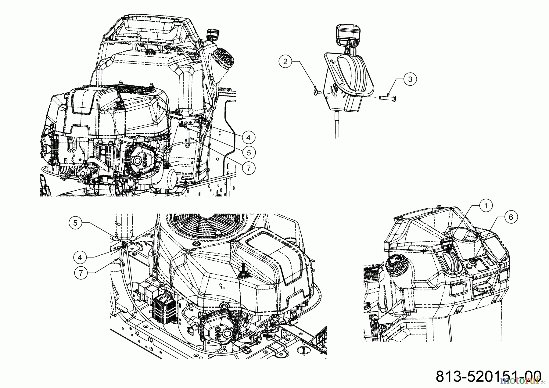  Cub Cadet Lawn tractors XT2 PS117 13AJA1TT603 (2022) Choke- and throttle control