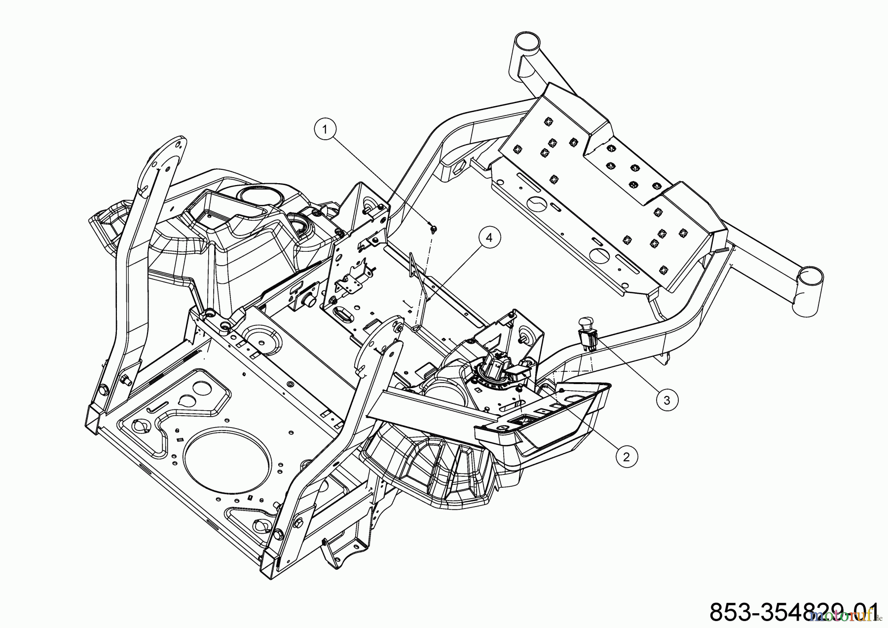 Cub Cadet Zero Turn XZ7 L152I ULTIMA 47ATAHA8603 (2023) Electric parts