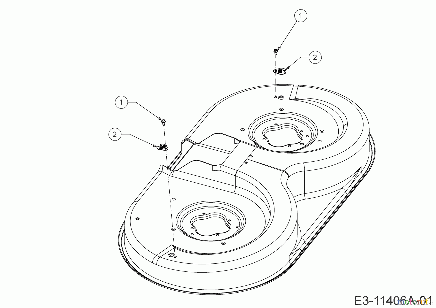  Cub Cadet Lawn tractors LT2 NR92 13BB71DE603 (2022) Spray nozzle