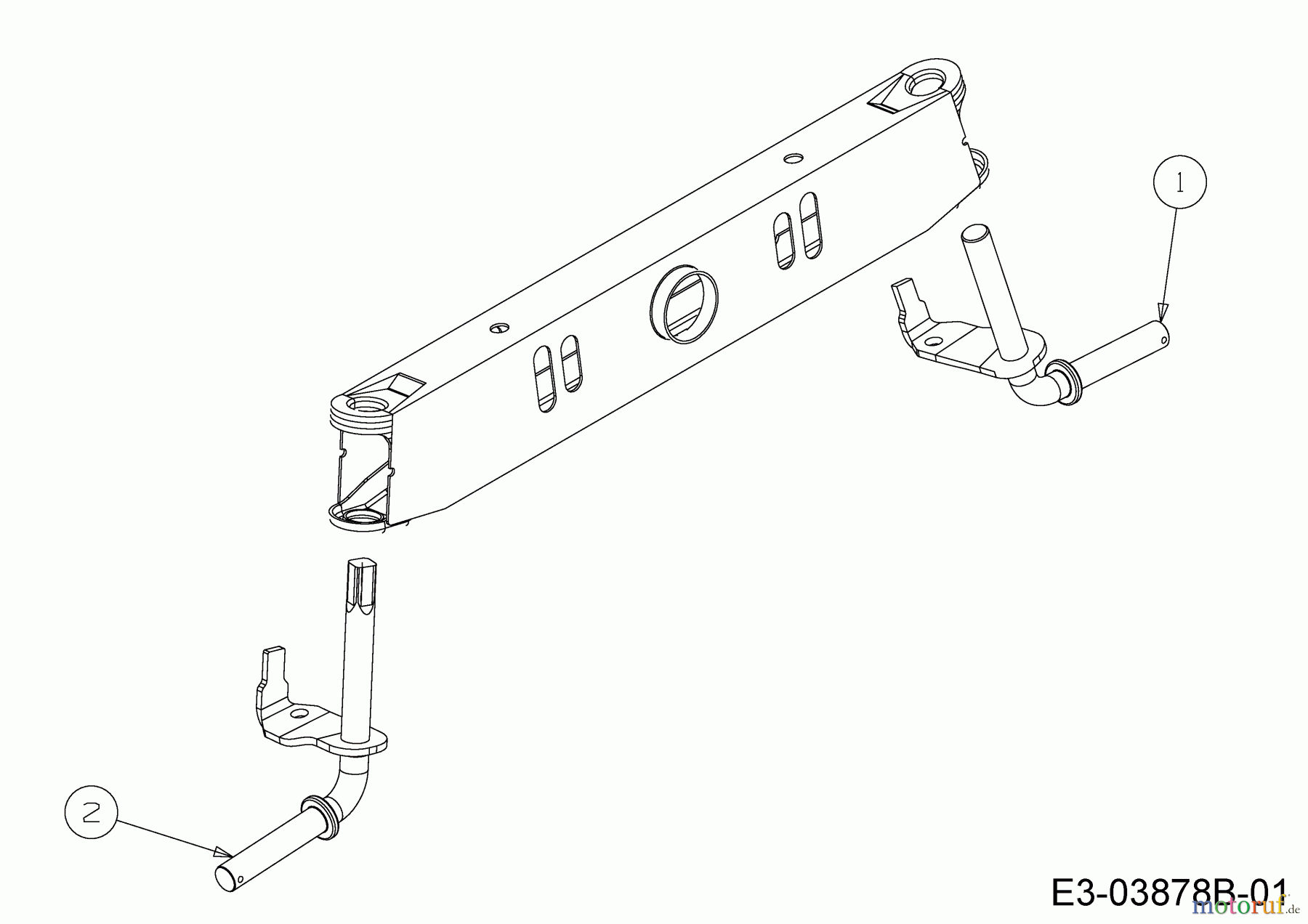  Wolf-Garten Lawn tractors 96.130 T 13A776WF650  (2020) Axles