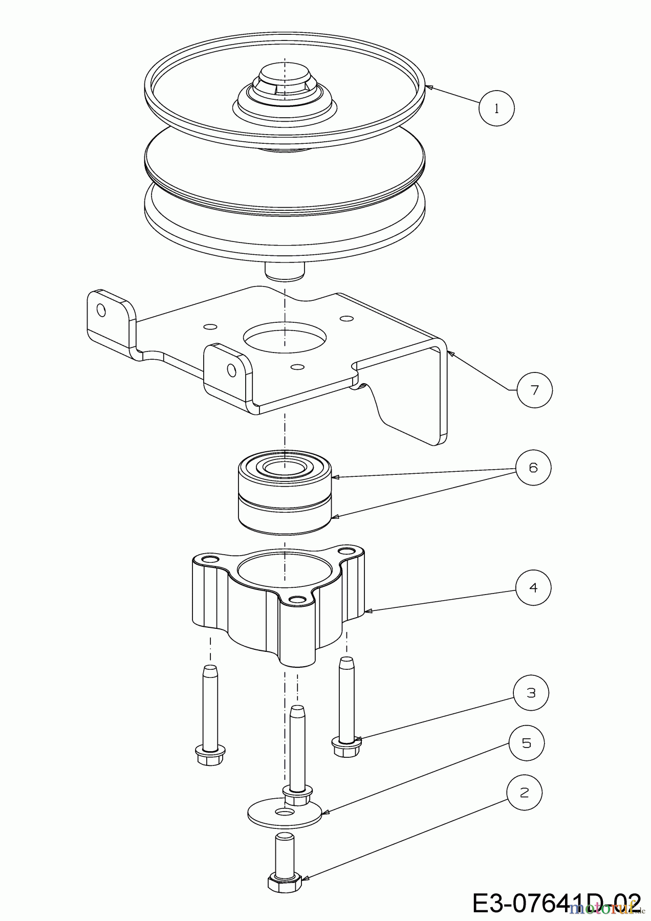  Wolf-Garten Lawn tractors Scooter Pro 13B226HD650  (2016) Variator