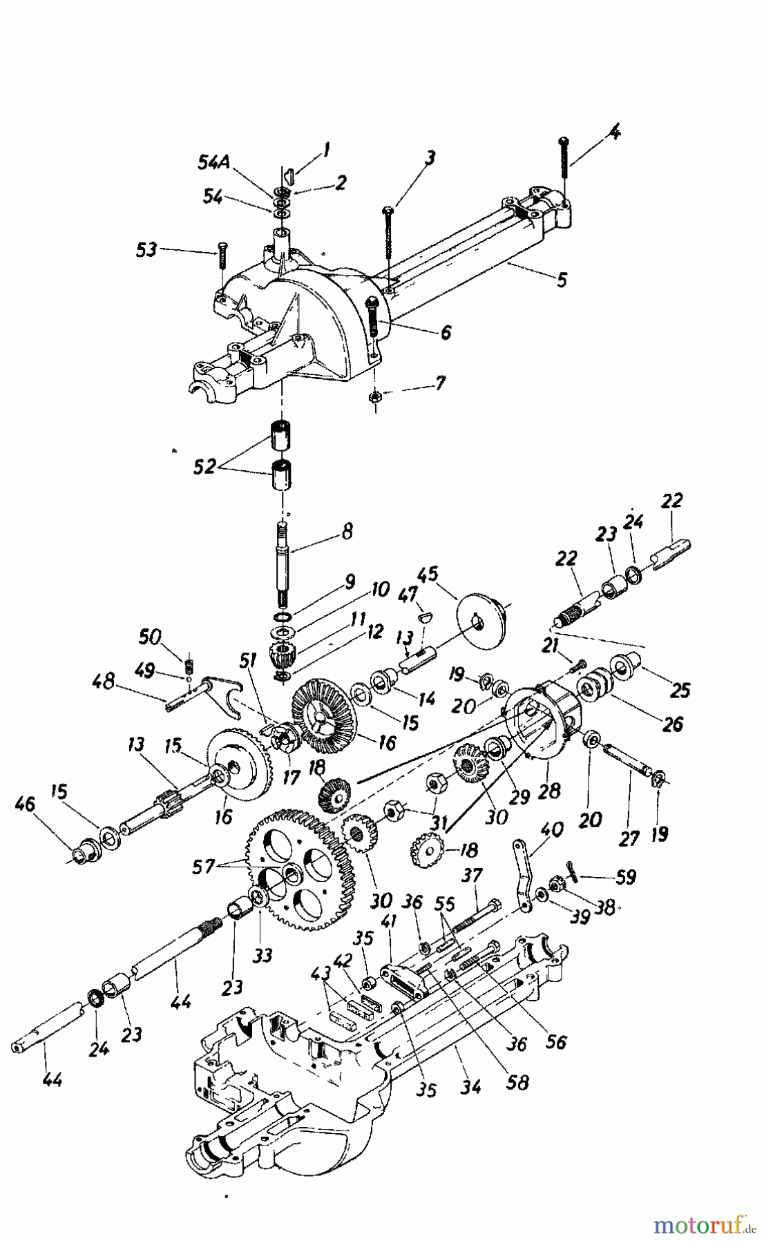  Super Lawn tractors Super 1196 137-6320  (1987) Gearbox