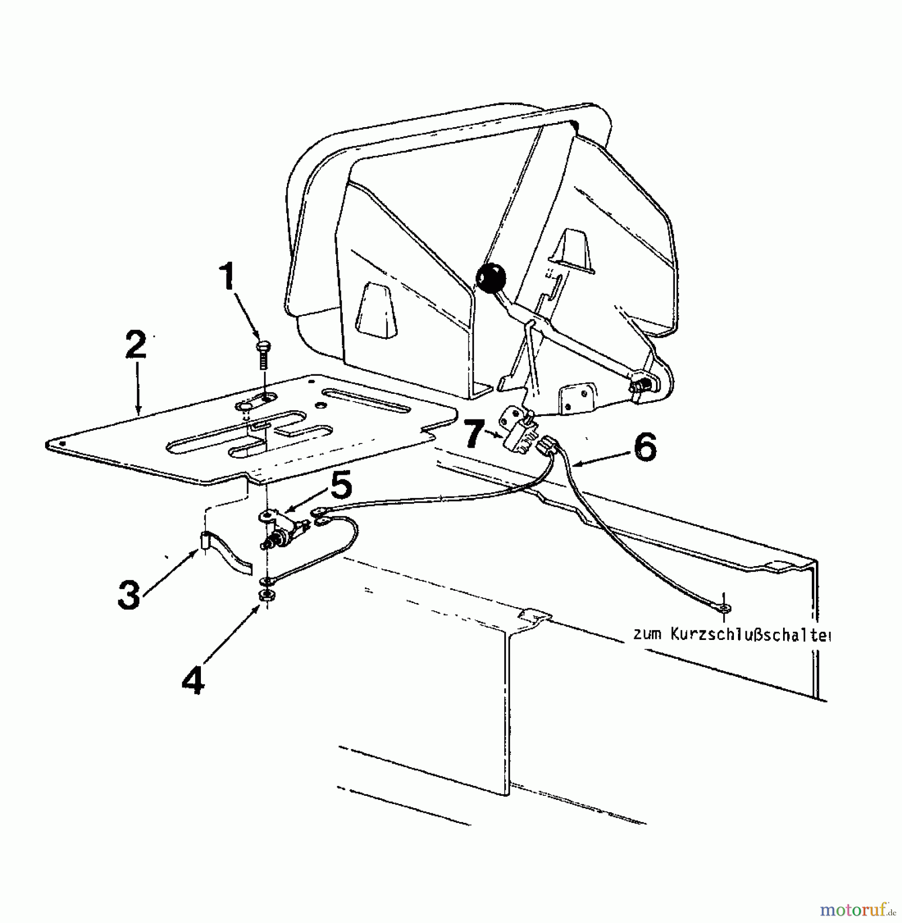  Super Garden tractors Super 18 HA 149-8280  (1989) Electric parts