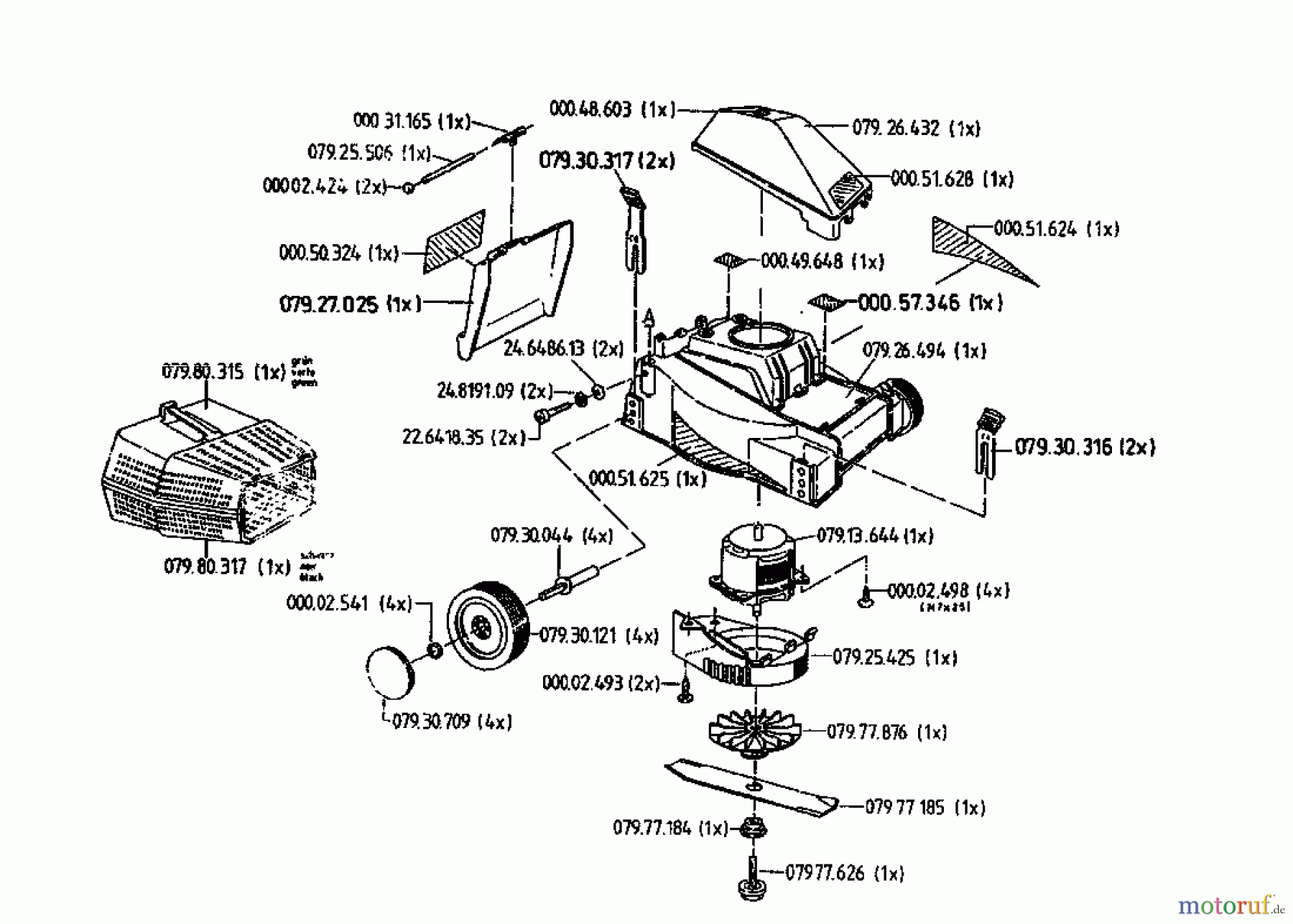  Stinnes Pro Electric mower PRO-EH 32 04043.03  (1996) Basic machine