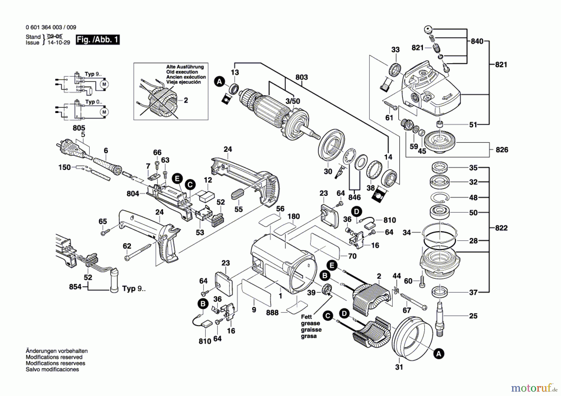  Bosch Werkzeug Winkelschleifer GWS 24-300 Seite 1