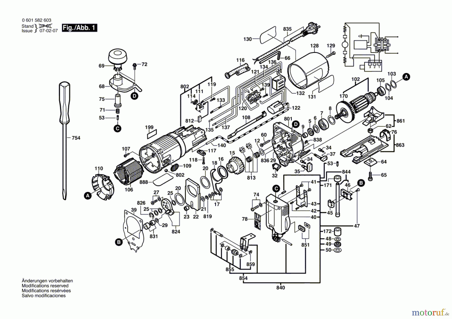  Bosch Werkzeug Stichsäge GST 60 PE Seite 1