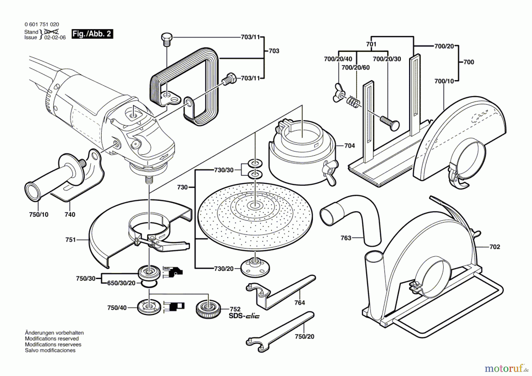  Bosch Werkzeug Winkelschleifer GWS 20-180 Seite 2