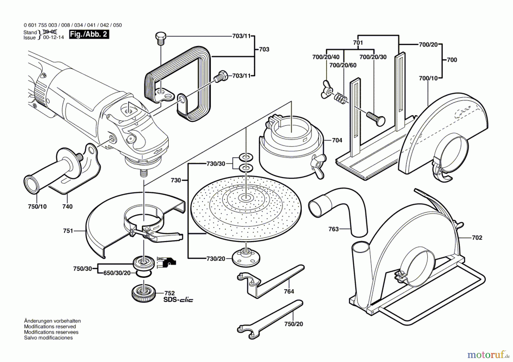  Bosch Werkzeug Winkelschleifer GWS 25-180 Seite 2
