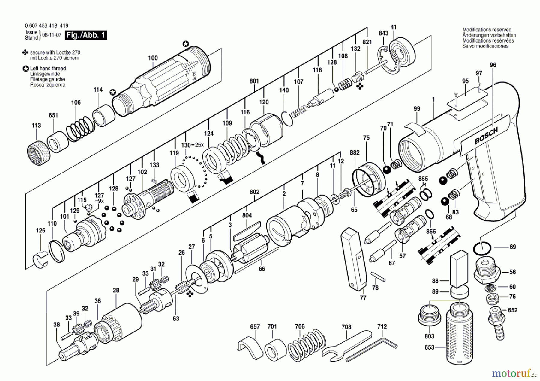 Bosch Werkzeug Pw-Schrauber-Ind 180 WATT-SERIE Seite 1