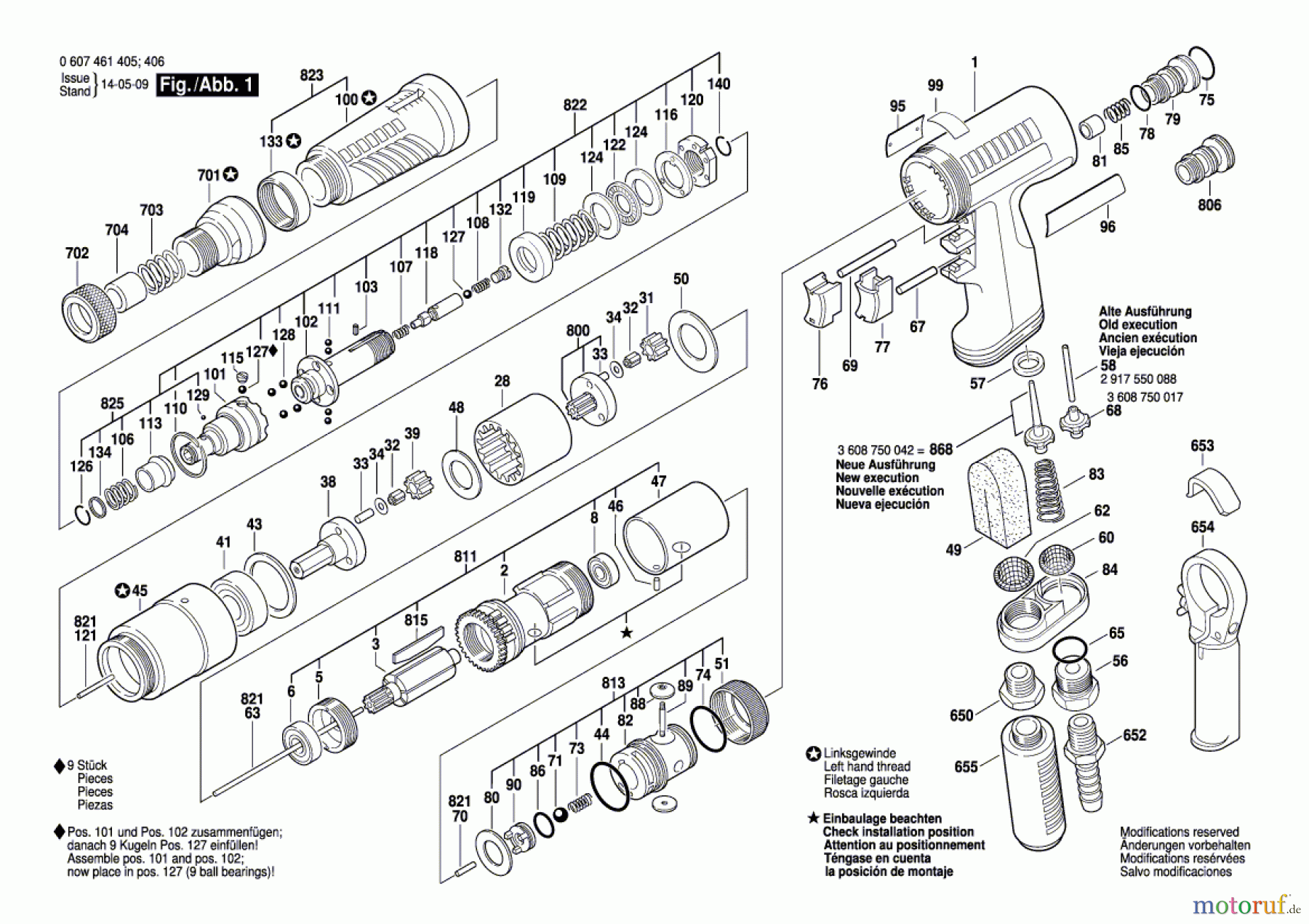  Bosch Werkzeug Pw-Schrauber-Ind 400 WATT-SERIE Seite 1