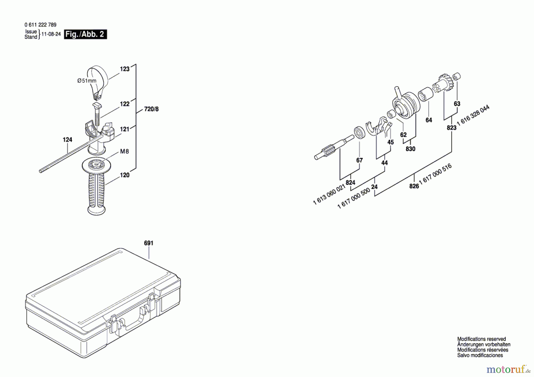  Bosch Werkzeug Bohrhammer BMH 30-E Seite 2