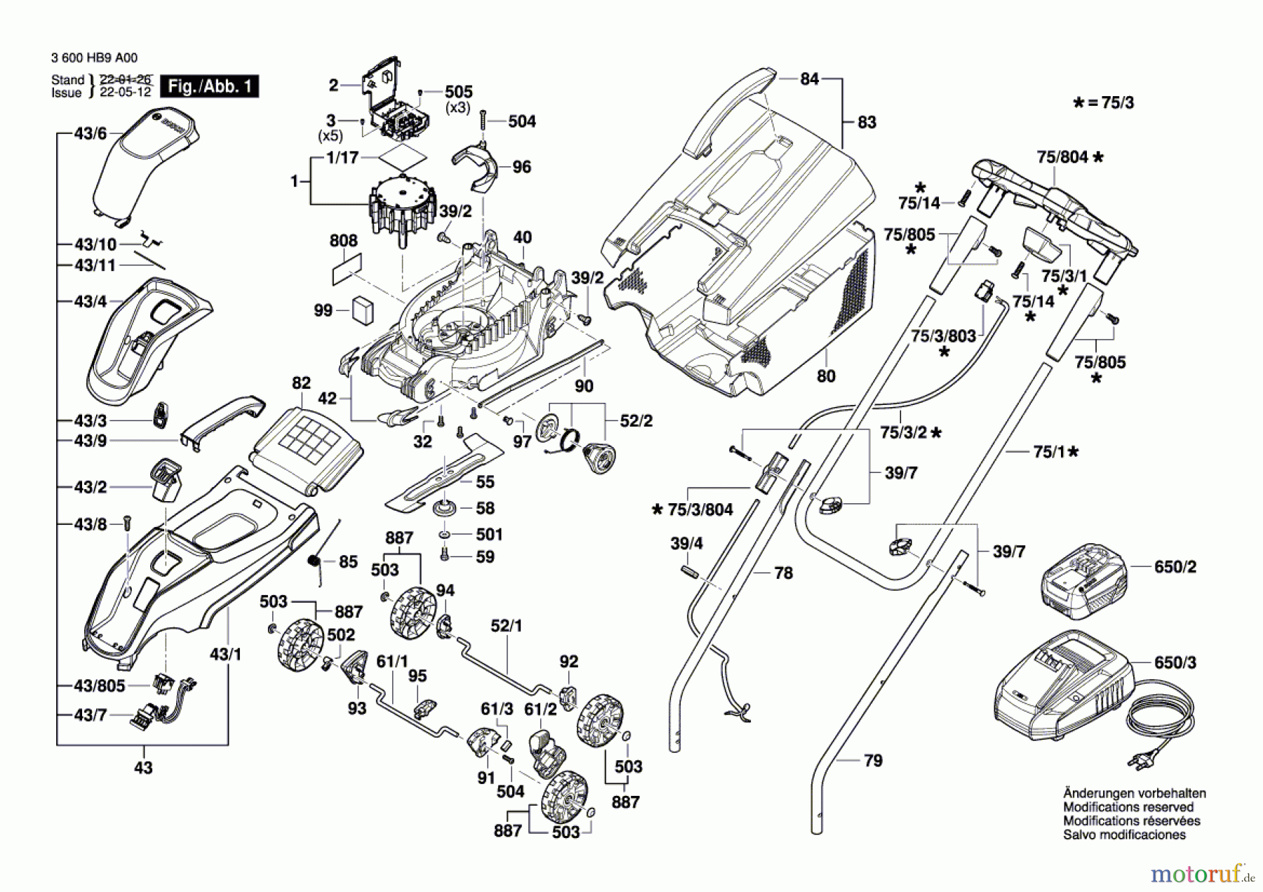  Bosch Gartengeräte Rasenmäher CityMower 18 Seite 1