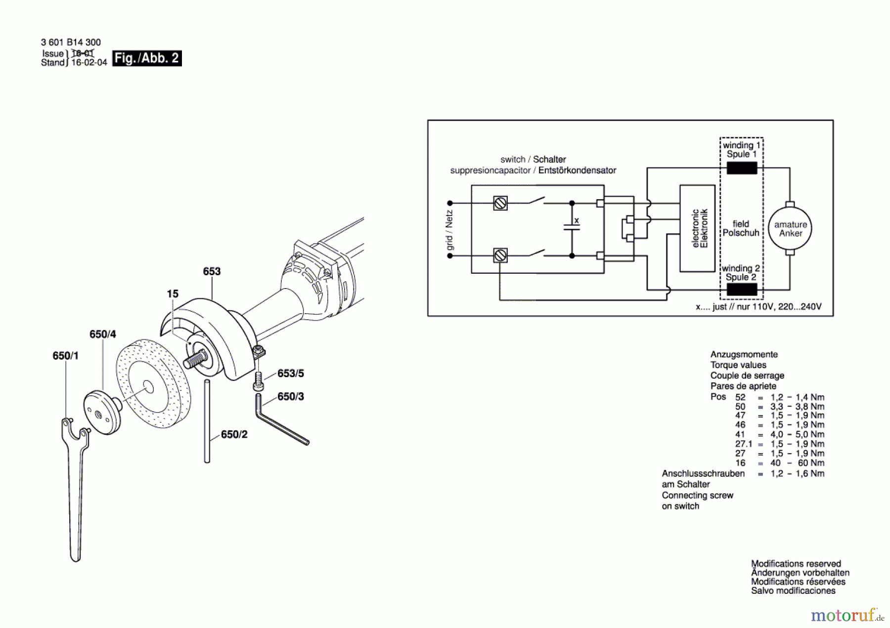  Bosch Werkzeug Hf-Geradschleifer GERADSCHLEIFER GGS 8 SH Seite 2