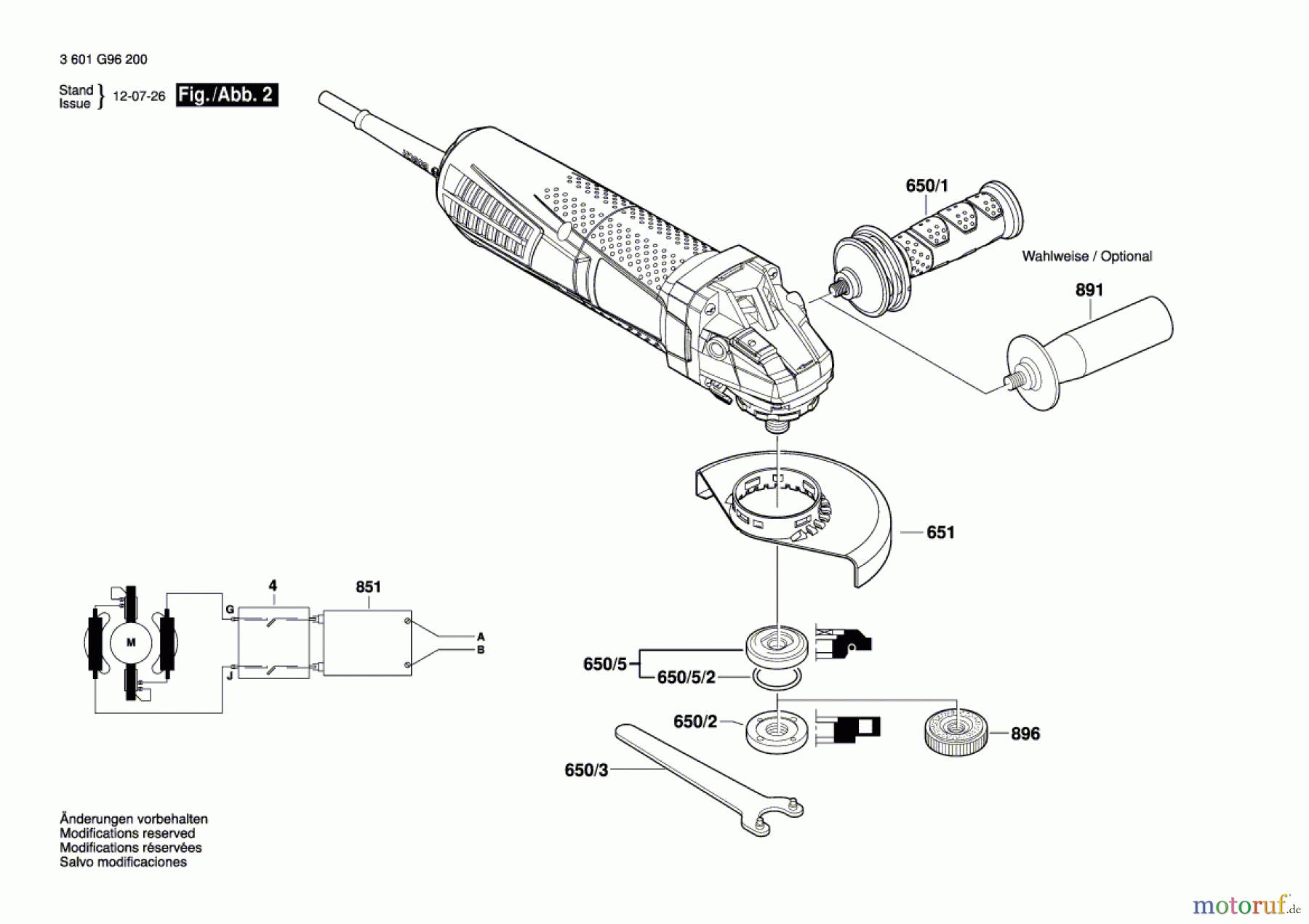  Bosch Werkzeug Winkelschleifer GWS 15-125 CIEP Seite 2