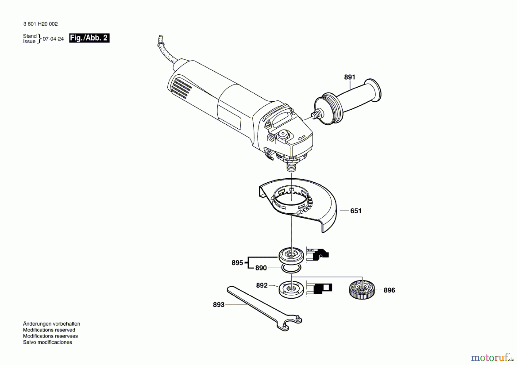  Bosch Werkzeug Winkelschleifer BTI-WKS Seite 2