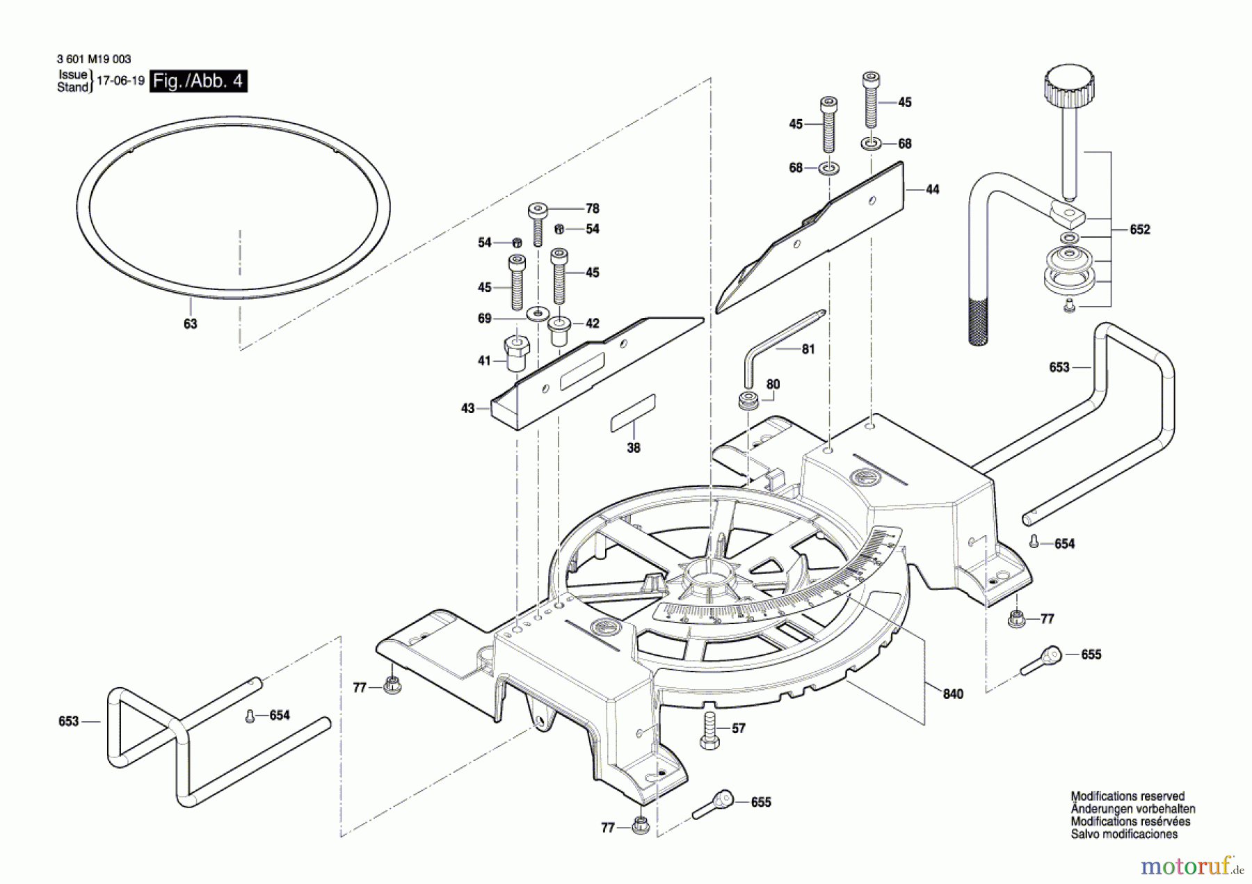 Bosch Werkzeug Kapp-/Zugsäge GCM 800 SJ Seite 4