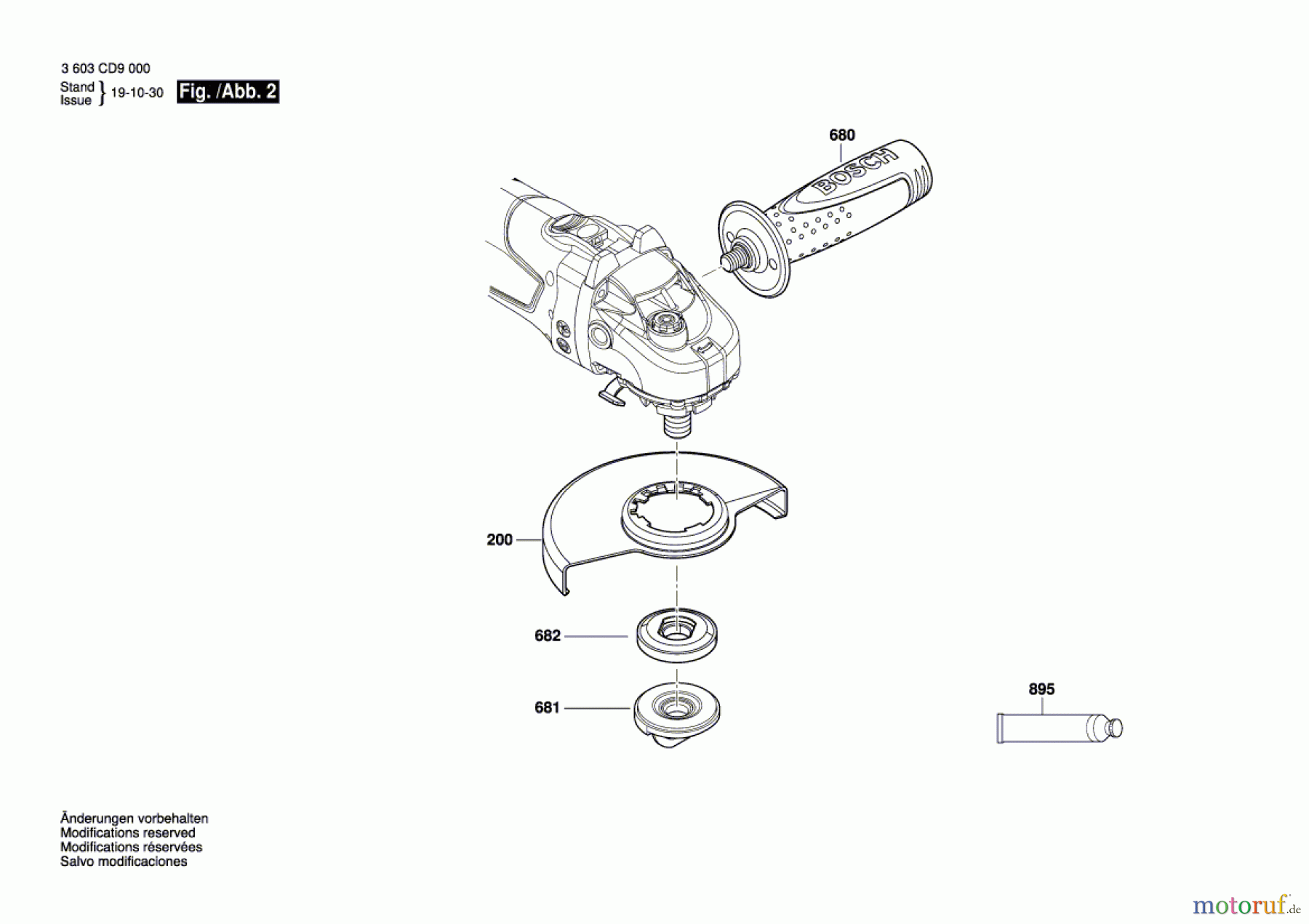 Bosch Akku Werkzeug Akku-Winkelschleifer AdvancedGrind 18 Seite 2