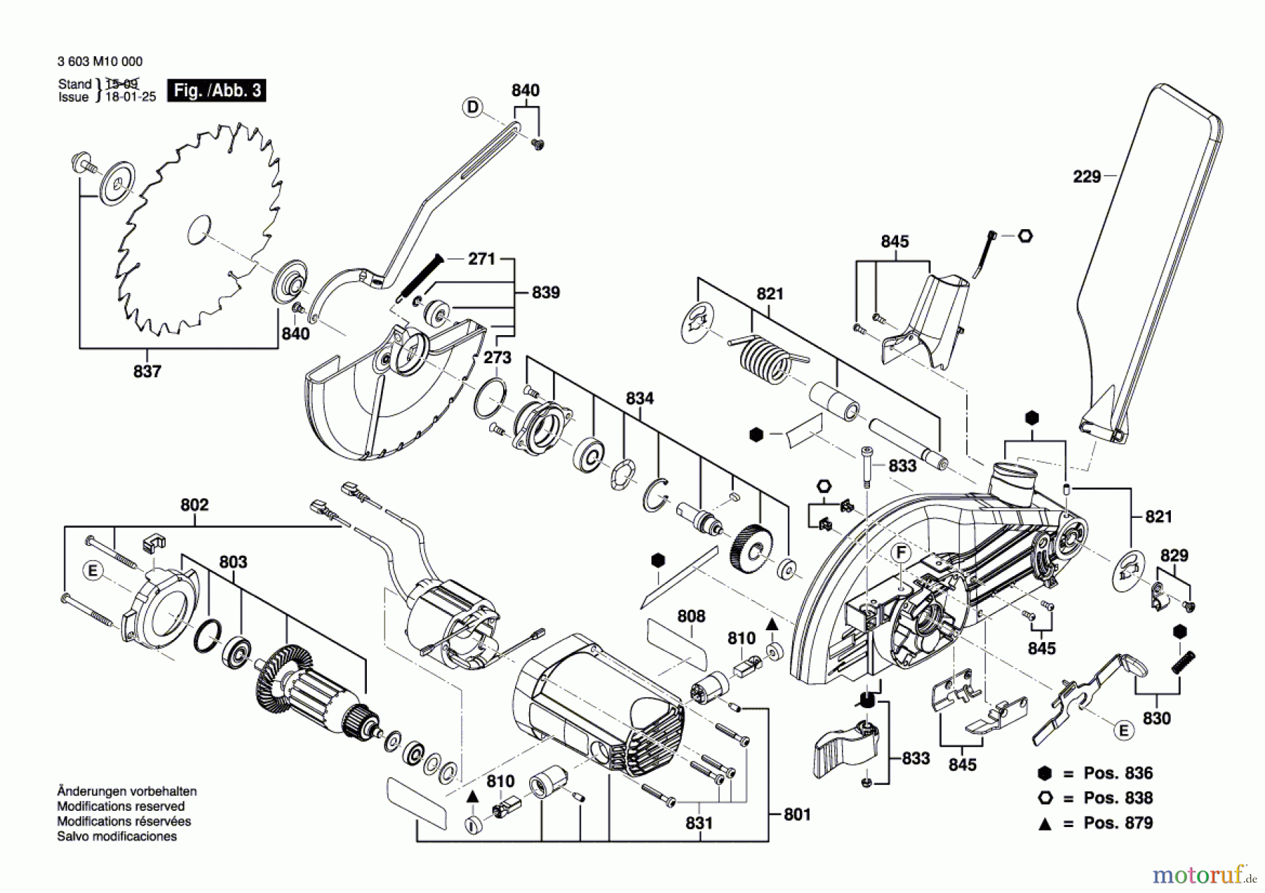  Bosch Werkzeug Kapp-/Gehrungssäge PCM 8 Seite 3