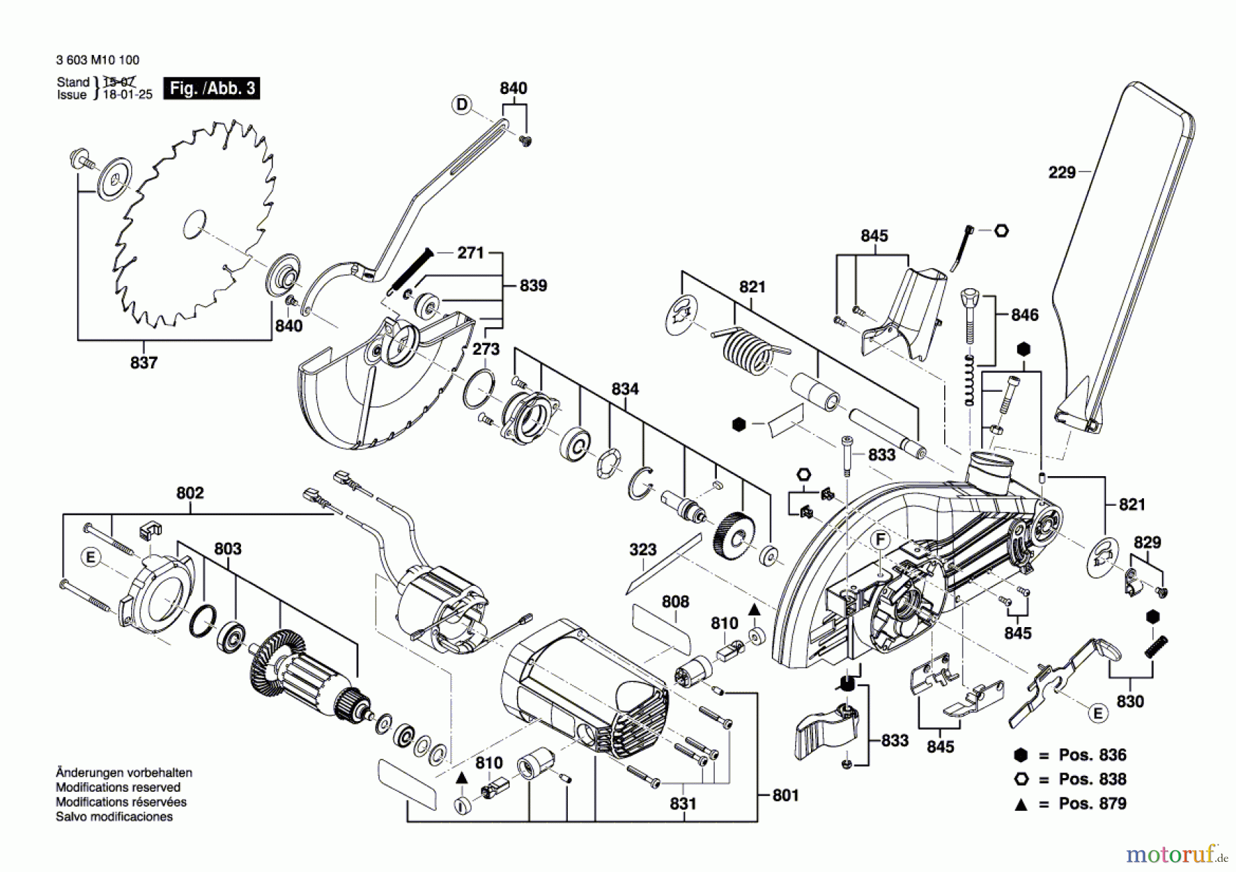 Bosch Werkzeug Kapp-/Gehrungssäge PCM 8 S Seite 3