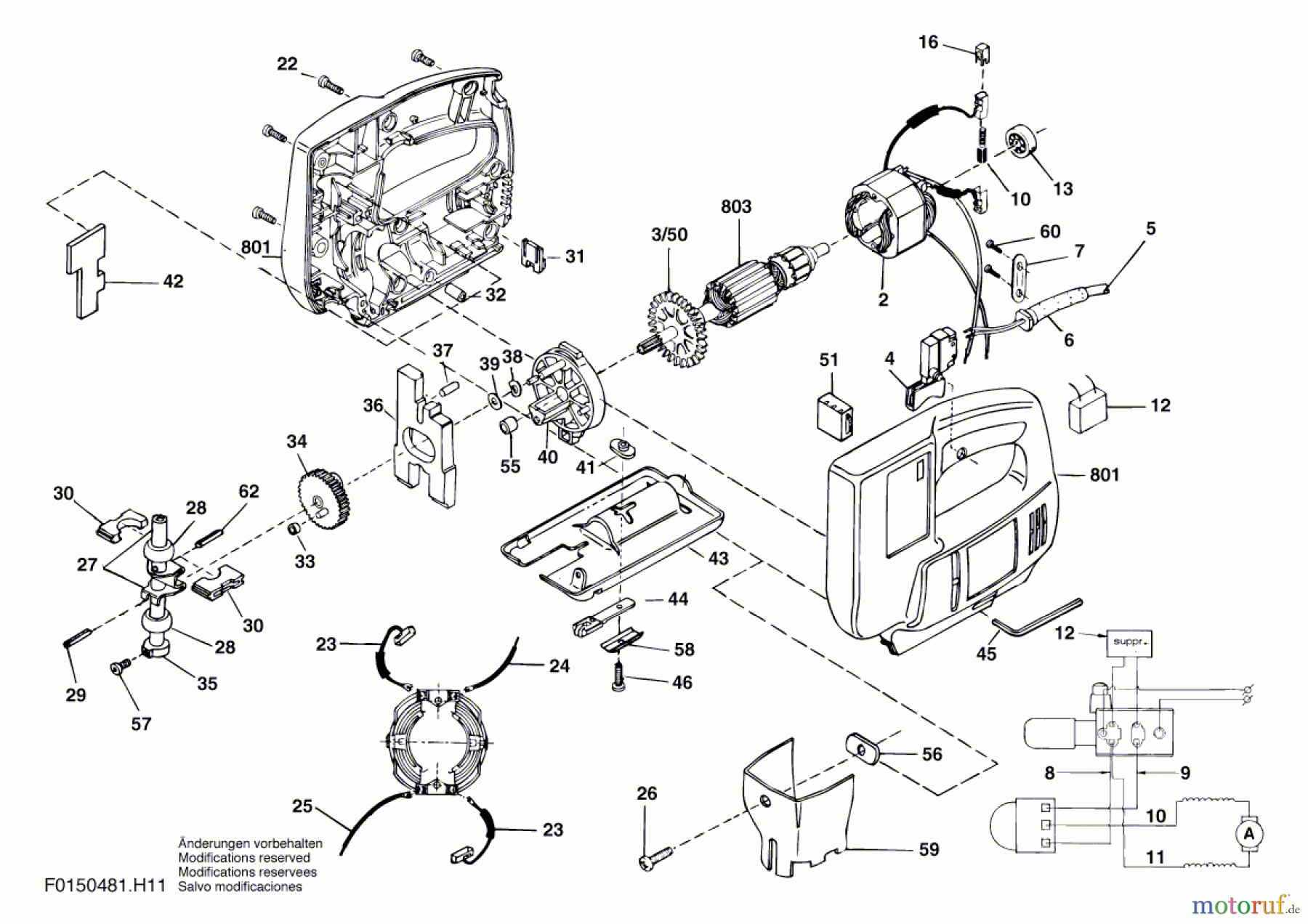 Bosch Werkzeug Stichsäge 481H1 Seite 1