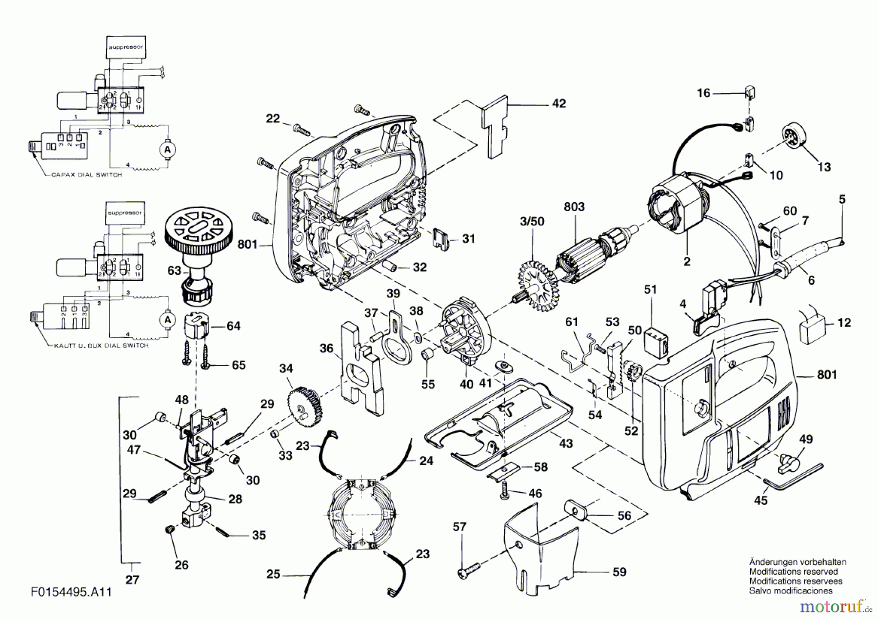Bosch Werkzeug Stichsäge 4495 H1 Seite 1