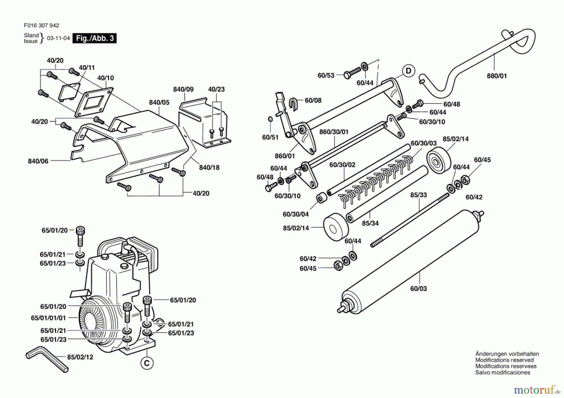 Bosch Gartengeräte Rasenmäher BALMORAL 14SE Seite 3