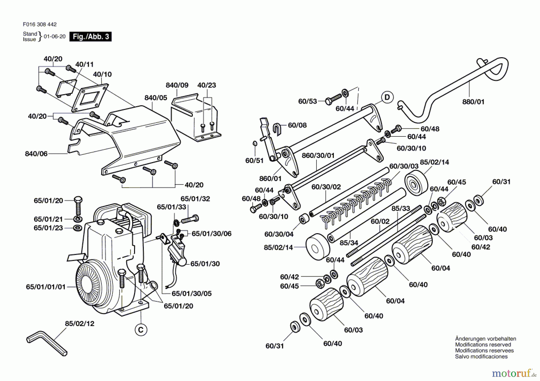 Bosch Gartengeräte Rasenmäher BALMORAL 17SE Seite 3