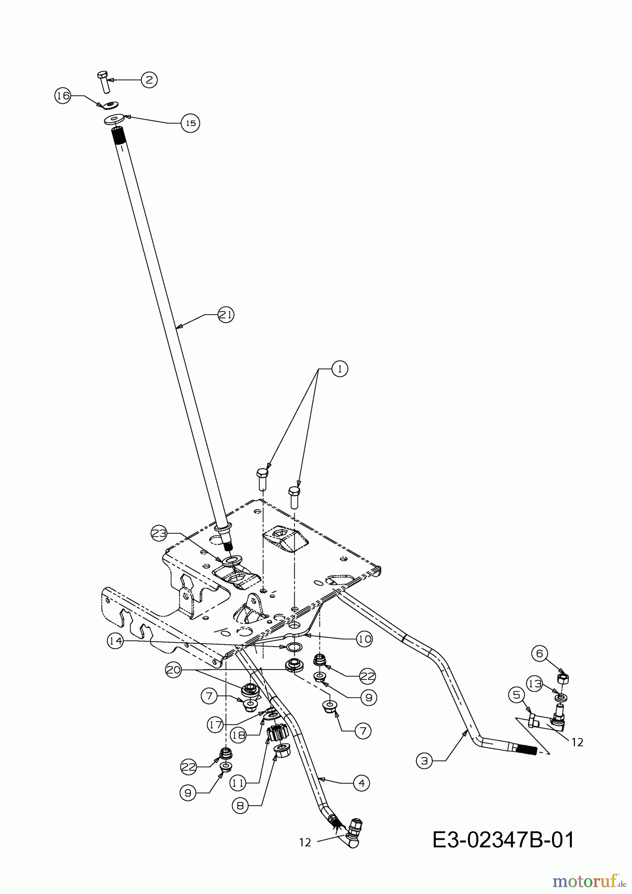 Cub Cadet Lawn tractors CC 1020 RD 13AE51CN603 (2007) Steering