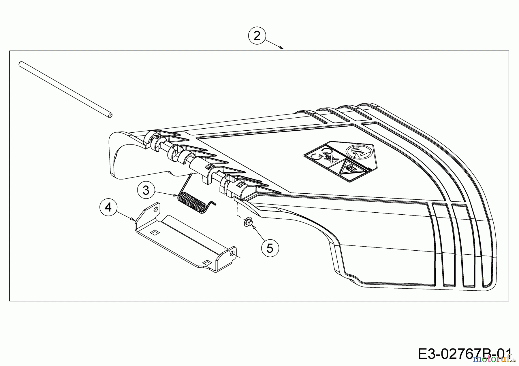  Black Edition Lawn tractors 282-117 TwinKH 13HI93GT615  (2016) Deflector