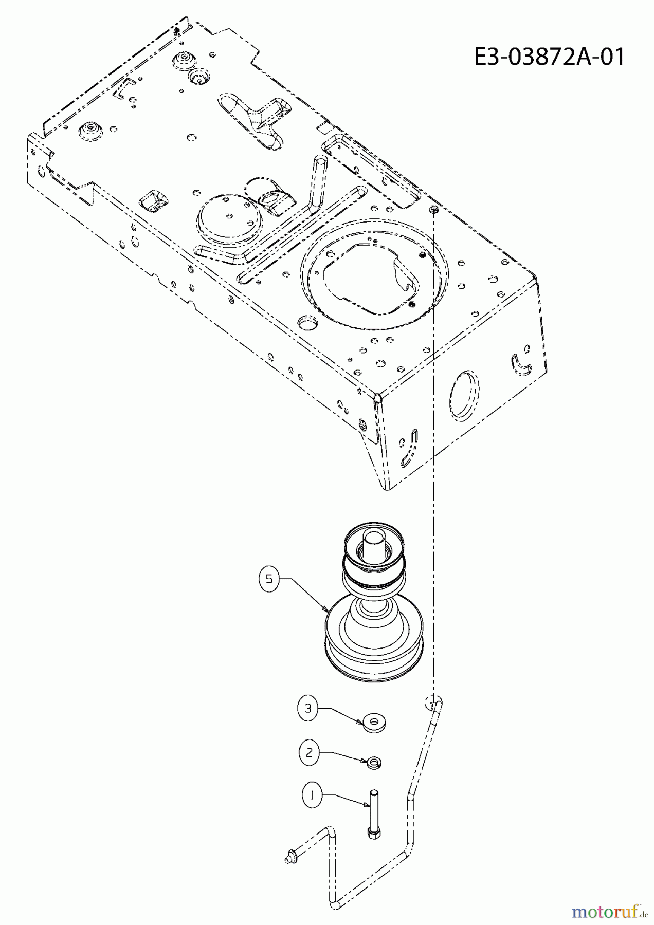  Lawnflite Lawn tractors 604 LA 13AV783A611  (2008) Engine pulley