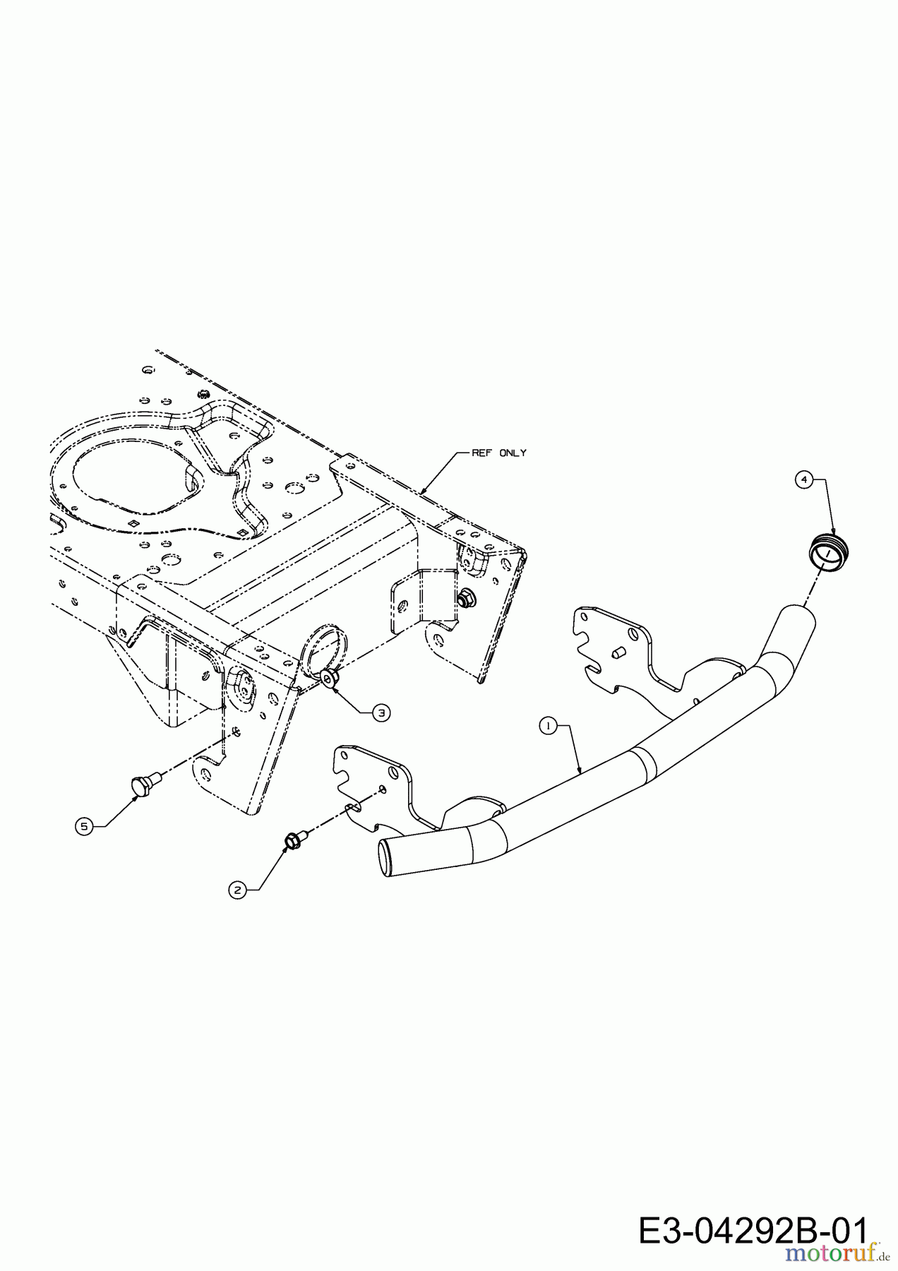 Cub Cadet Zero Turn i 1050 17AF9BKP330 (2013) Bumper