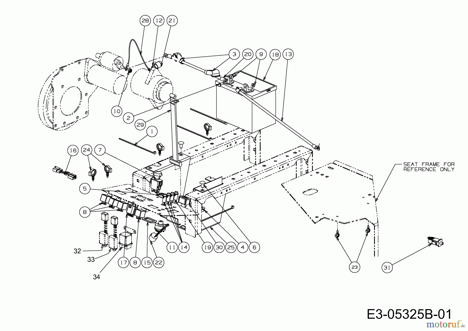  Cub Cadet Zero Turn Tank S 53AY8DU6603  (2010) Electric parts