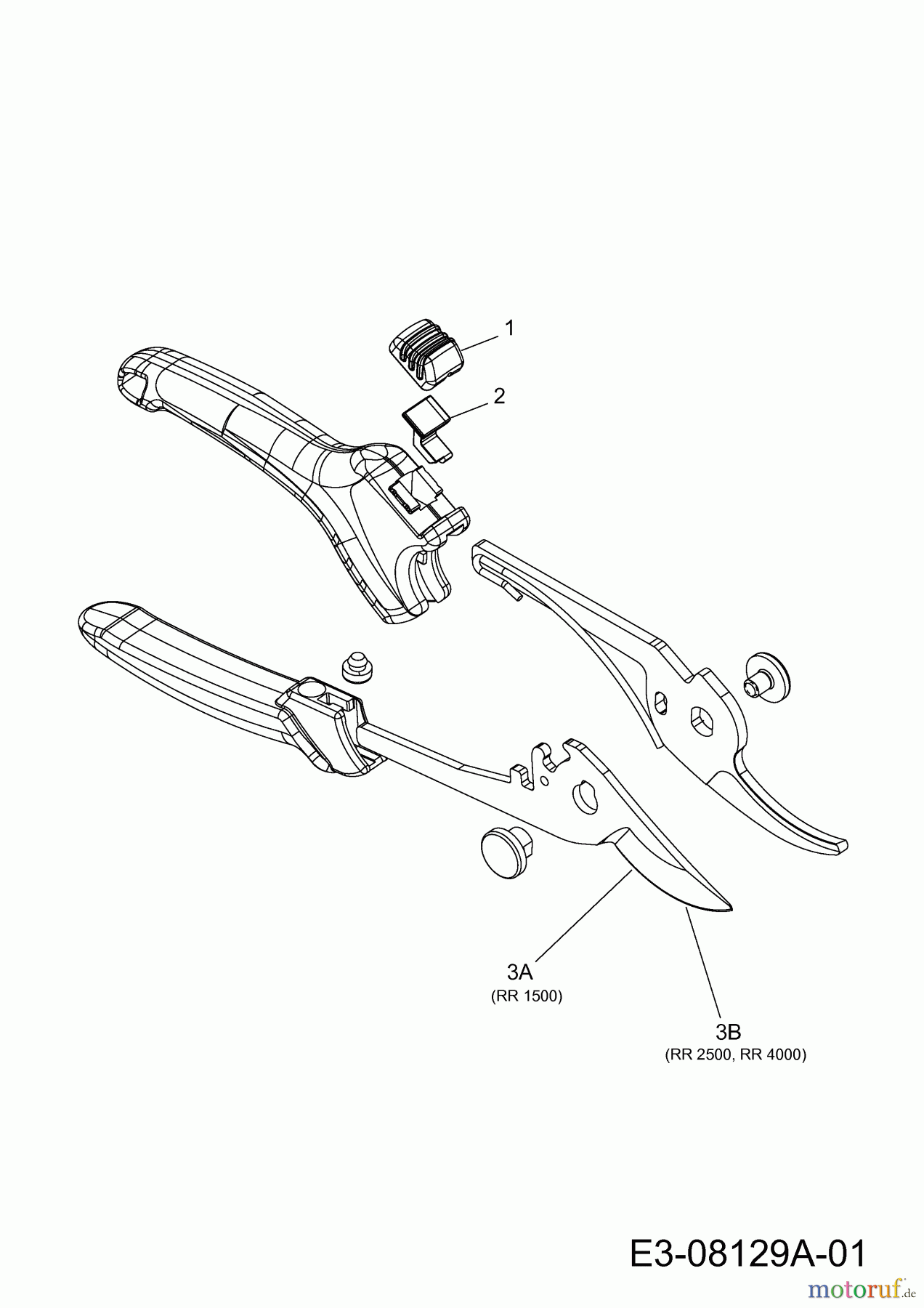  Wolf-Garten Secateurs (Bypass) RR 4000 73AFA004650  (2012) Basic machine