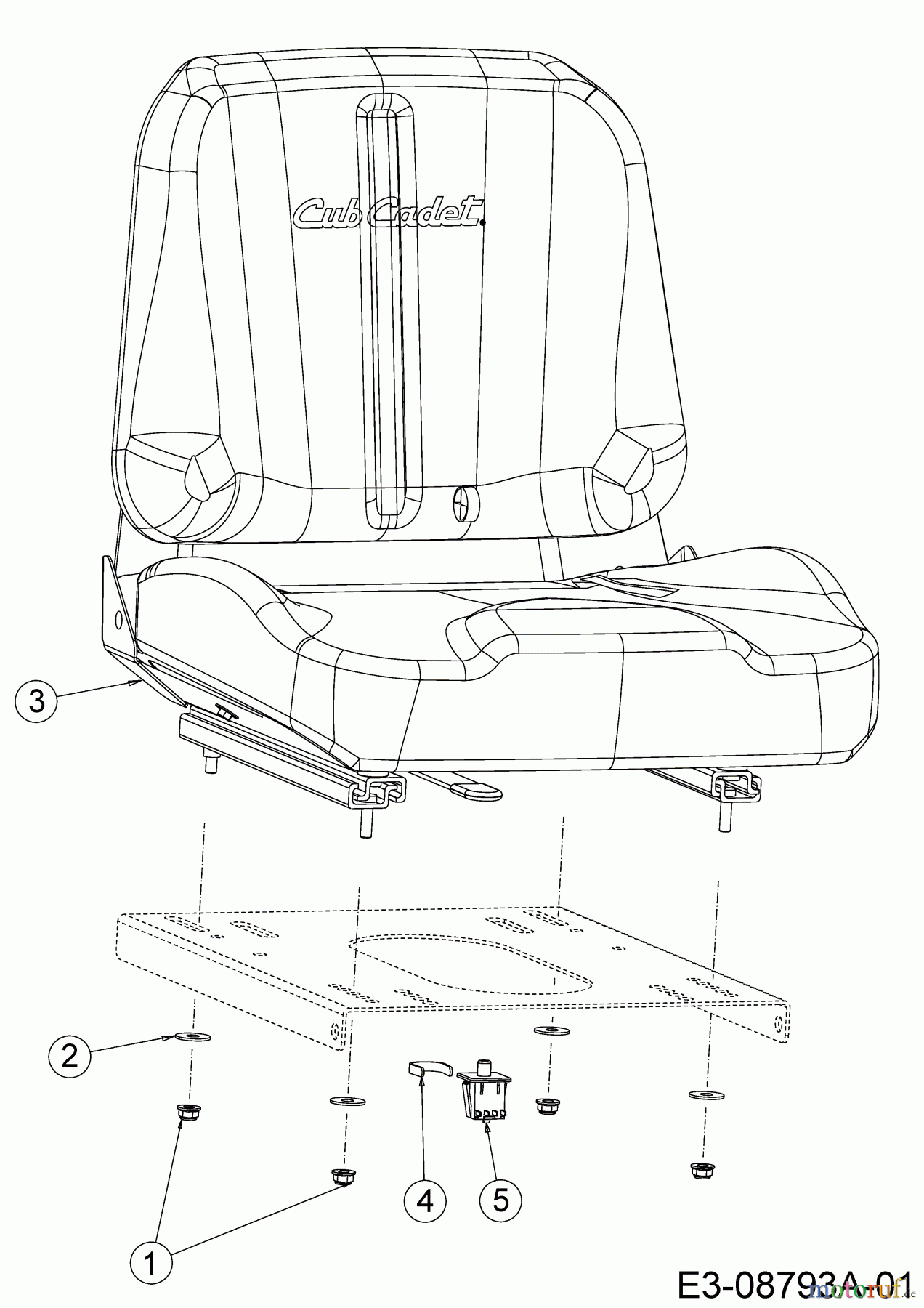  MTD Brush cutter 500 41BD701C678  (2015) Engine